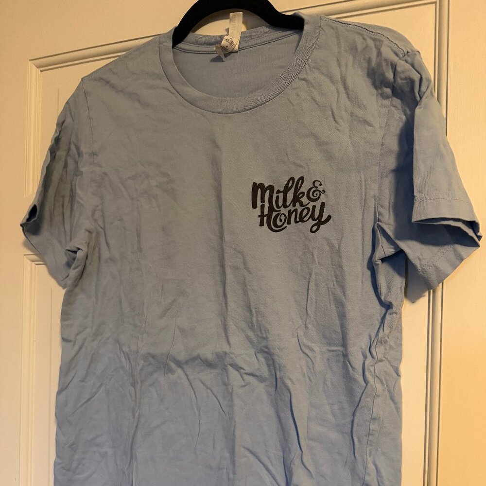 Milk & Honey T-Shirt, Size Medium
